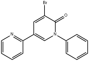 3-溴-5-（2-吡啶基）-1-苯基-1,2-二氢吡啶-2-酮