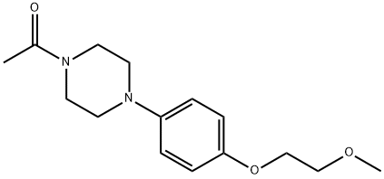 1-(4-(4-(2-甲氧基乙氧基)苯基)哌嗪-1-基)乙酮