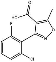 3-(2-氯-6-氟苯基)-5-甲基异噁唑-4-羧酸