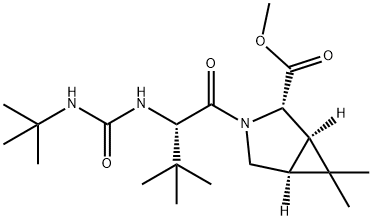 (1R,2S,5S)-3-((S)-2-(3-(叔丁基)脲基)-3,3-二甲基丁酰基)-6,6-二甲基-3-氮杂双环[3.1.0]己烷-2-羧酸甲酯