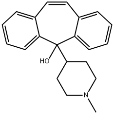 5-(1-Methyl-4-piperidinyl)-5H-dibenzo[a,d]cyclohepten-5-ol