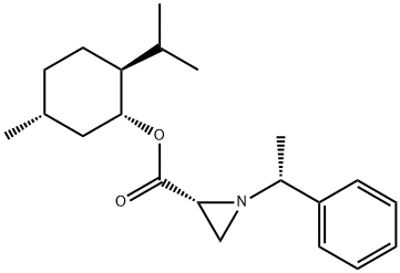 (-)-薄荷基 (R)-1-[(R)-α-甲基苄基]氮杂环丙烷-2-羧酸酯