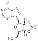 6-氯-9-beta-D-(2,3-异亚丙基)呋喃核糖基嘌呤