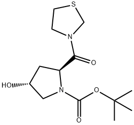 (2S,4R)-4-羟基-2-(3-噻唑烷基羰基)-1-吡咯烷羧酸叔丁酯