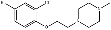 1-(2-(4-溴-2-氯苯氧基)乙基)-4-甲基哌嗪