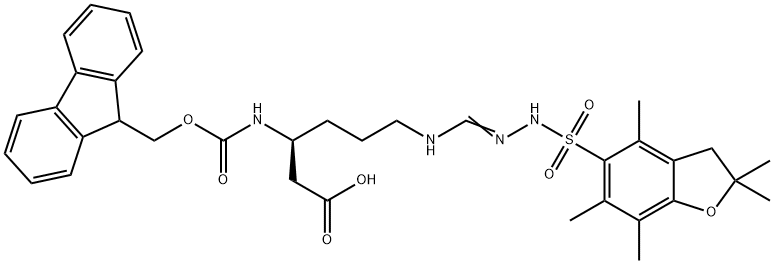 N-芴甲氧羰基-N'-(2,2,4,6,7-五甲基二氢苯并呋喃-5-磺酰基)-L-高精氨酸