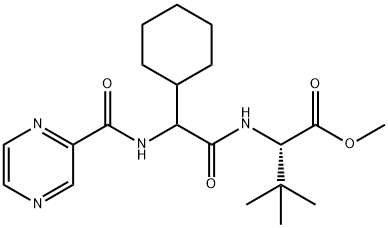 (2S)-2-环己基-N-(2-吡嗪基羰基)甘氨酰-3-甲基-L-缬氨酸甲酯