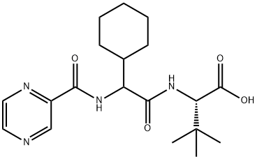 (2S)-2-环己基-N-(2-吡嗪基羰基)甘氨酰-3-甲基-L-缬氨酸