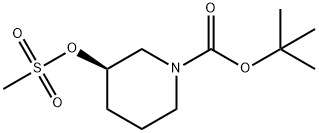 (r)-1-N-boc-3-甲烷磺酰氧基哌啶