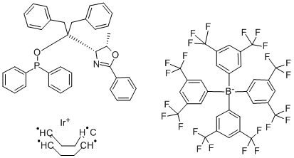 2-苯基-4-[(二苯基)(二苯基磷)甲基]-4,5-二氢-5-甲基氧唑铱