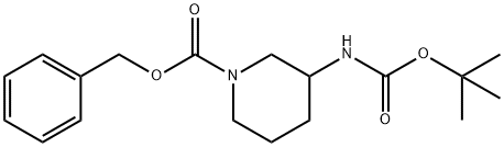 3-(叔丁氧基羰基氨基)哌啶-1-羧酸苄酯