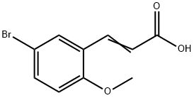 5-溴-2-甲氧基肉桂酸