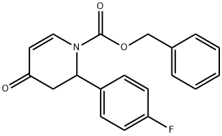 2-(4-氟苯基)-4-氧代-3,4-二氢吡啶-1(2H)-甲酸苄酯