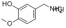 3-Hydroxy-4-methoxybenzylamine hydrochloride
