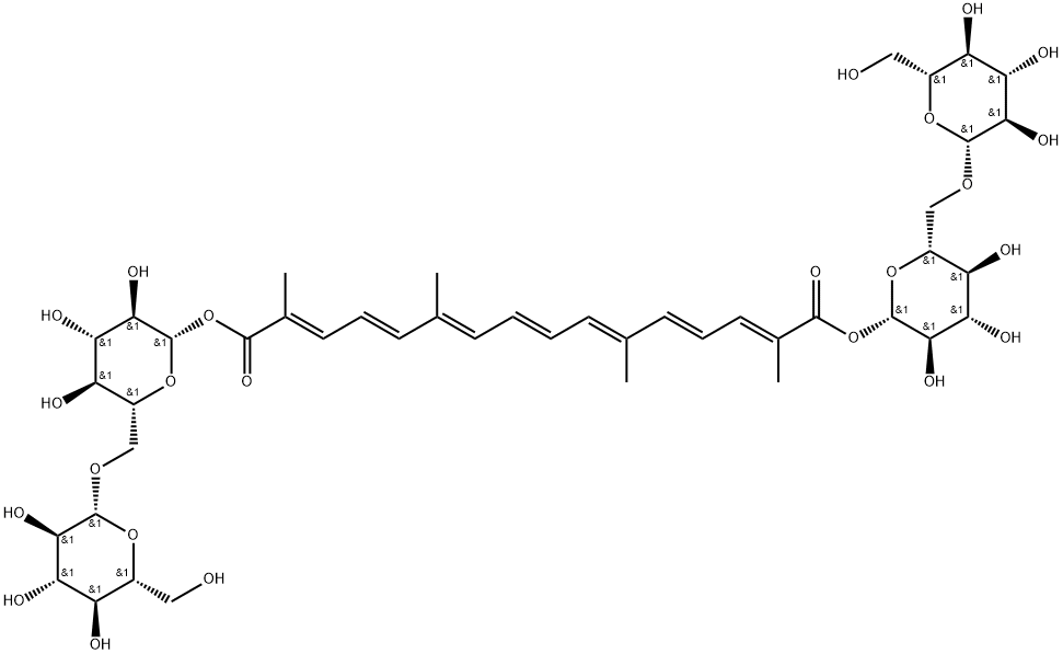 西红花苷(藏红花素;西红花苷I;藏花素)