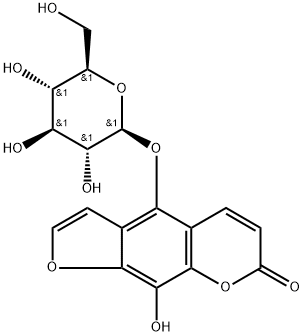 8-Hydroxybergaptol 5-O-glucoside