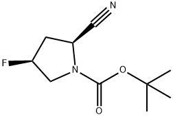 (2S,4S)-2-氰基-4-氟吡咯烷-1-羧酸叔丁酯