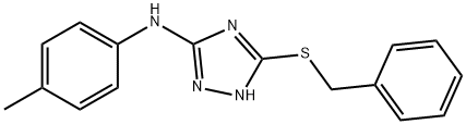 5-(Benzylthio)-N-(p-tolyl)-1H-1,2,4-triazol-3-amine