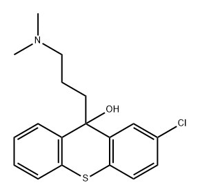 2-氯-9-(3-(二甲氨基)丙基)-硫代呫吨-9-醇