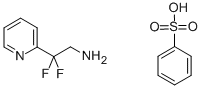 2,2-二氟-2-(吡啶-2-基)乙胺苯磺酸盐