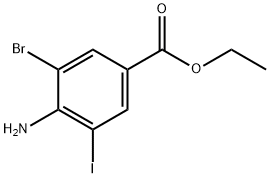 3-溴-4-氨基-5-碘苯甲酸乙酯