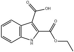 2-(乙氧羰基)-1H-吲哚-3-羧酸