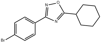 3-(4-溴苯基)-5-环己基-1,2,4-噁二唑
