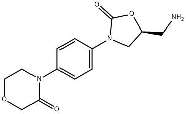 4-[4-[(5S)-5-(氨甲基)-2-氧代-3-噁唑烷基]苯基]-3-吗啡啉酮