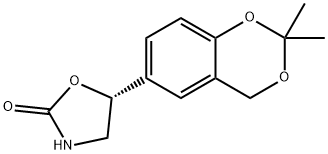 (5R)-5-(2,2-二甲基-4H-1,3-苯并二氧杂环己-6-基)-1,3-噁唑烷-2-酮