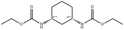 Carbamic acid, (1R,3S)-1,3-cyclohexanediylbis-, diethyl ester, rel