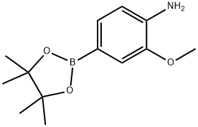 2-甲氧基-4-(4,4,5,5-四甲基-1,3,2-三氧杂硼戊环-2-基)苯胺