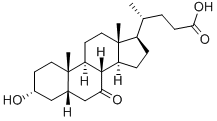 3α-羟基-7-氧代-5β-胆烷酸