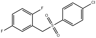 2-((4-氯苯基磺酰基)甲基)-1,4-二氟苯