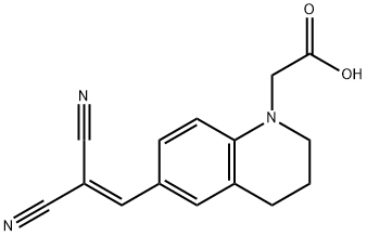 N-Carboxymethyl-6-(2,2-dicyanovinyl)-1,2,3,4-tetrahydroquinoline