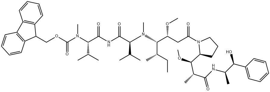 ((S)-1-((S)-1-(((3R,4S,5S)-1-((S)-2-((1R,2R)-3-(((1S,2R)-1-羟基-1-苯基丙-2-基)氨基)-1-甲氧基-2-甲基-3-氧代丙基)吡咯烷-1-基)-3-甲氧基-5--甲基-1-氧代庚-4-基)(甲基)氨基)-3-甲基-1-氧代丁-2-基)氨基)-3-甲基-1-氧代丁-2-基)(甲基)氨基甲酸