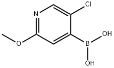 5-氯-2-甲氧基-4-吡啶硼酸