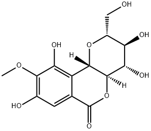 岩白菜素(佛手配质;岩白菜宁;虎耳草素)