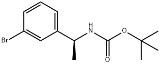 (S)-N-Boc-1-(3-溴苯基)乙胺