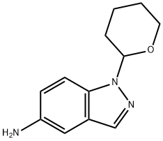 5-Amino-1-(tetrahydropyranyl)-1h-indazole