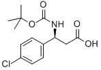 Boc-S-3-氨基-3-(4-氯-苯基)-丙酸