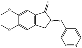 5,6-二甲氧基-2-( 4-吡啶基 )亚甲基-1-茚酮