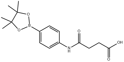 N-[4-(4,4,5,5-四甲基-1,3,2-二氧杂硼烷-2-基)苯基]琥珀酰胺酸