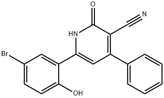 6-(5-溴-2-羟基苯)-2-氧代-4-苯基-1,2-二氢吡啶-3-腈