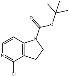 4-氯-2,3-二氢-1H-吡咯并[3,2-c]吡啶-1-甲酸叔丁酯