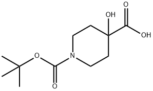 1-[(tert-butoxy)carbonyl]-4-hydroxypiperidine-4-carboxylic acid