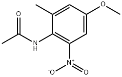 2-乙酰胺基-3-硝基-5-甲氧基甲苯