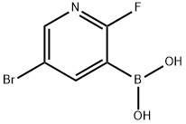 2-氟-5-溴吡啶-3-硼酸