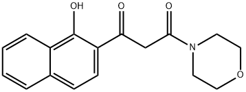 1-(1-羟基萘-2-基)-3-吗啉代丙烷-1,3-二酮