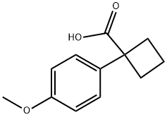 1-(4-甲氧基苯基)环丁烷-1-羧酸