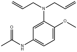 3-(N,N-二烯丙基)氨基-4-甲氧基乙酰苯胺